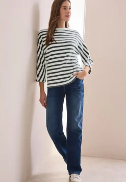 Chemise rayée en fil de plume