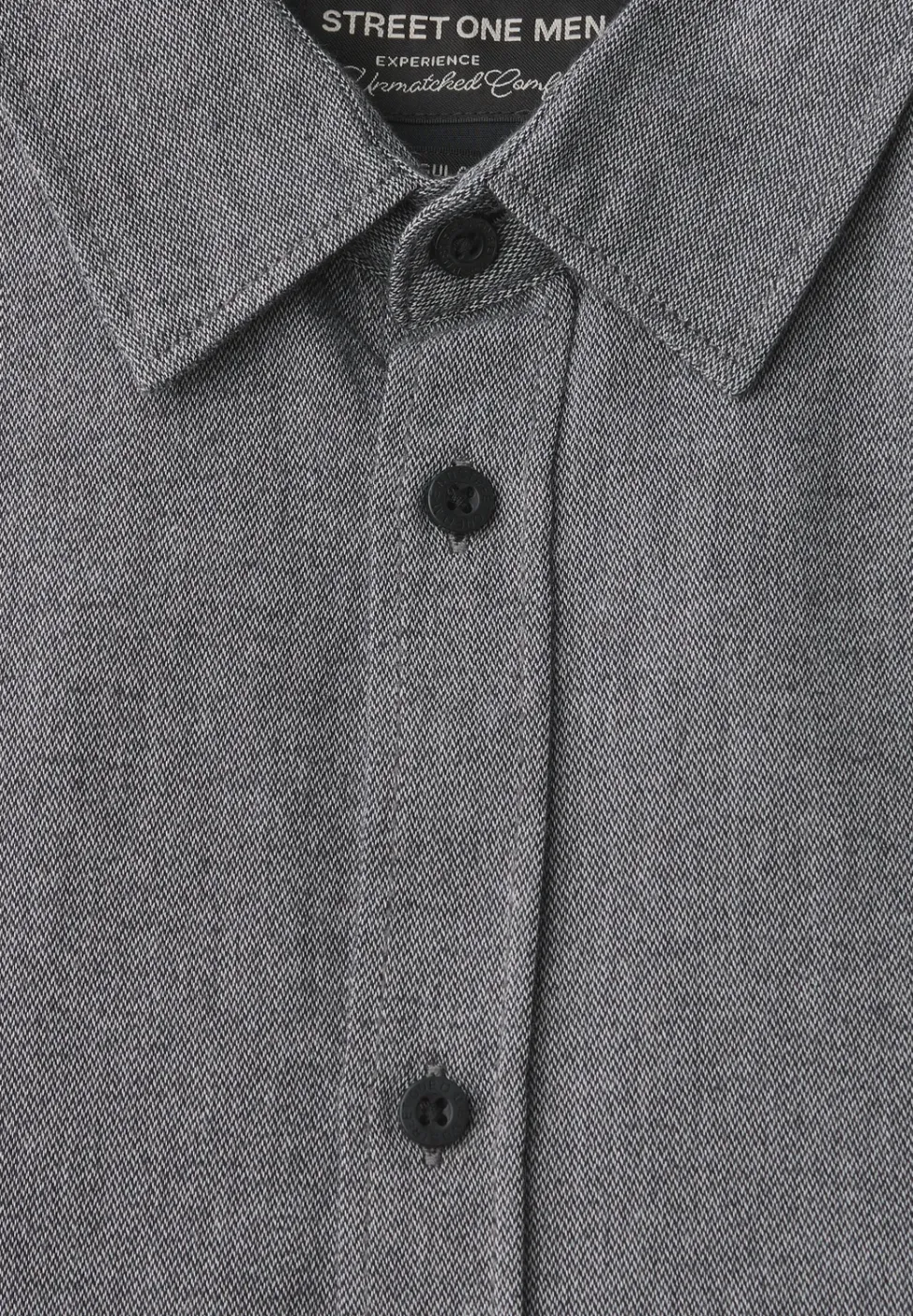 Chemise avec structure two-tone