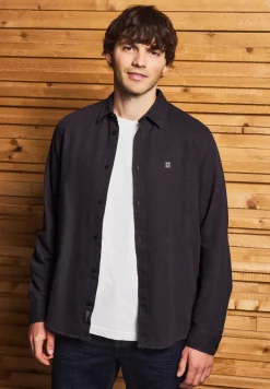 Chemise avec structure two-tone