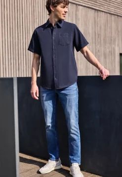 Chemise Bedford à manches courtes avec poche