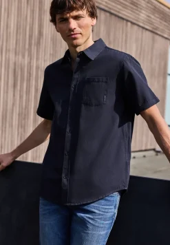 Chemise Bedford à manches courtes avec poche