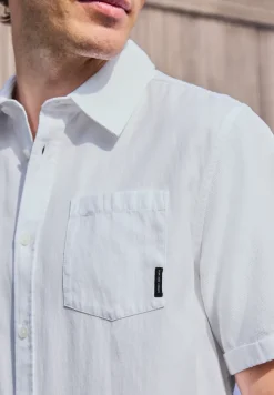 Chemise Bedford à manches courtes avec poche