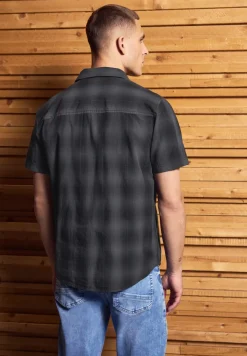 Chemise à carreaux en coton