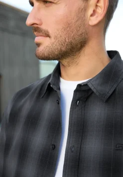 Chemise à carreaux en coton