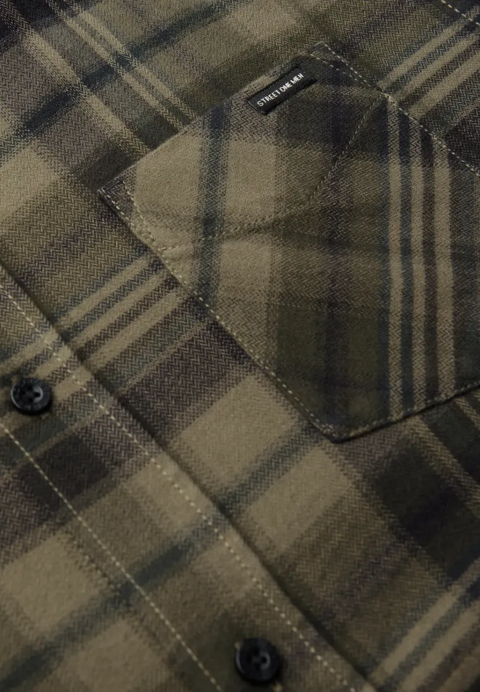 Chemise à carreaux en flanelle