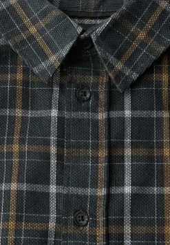 Chemise à carreaux en velours côtelé