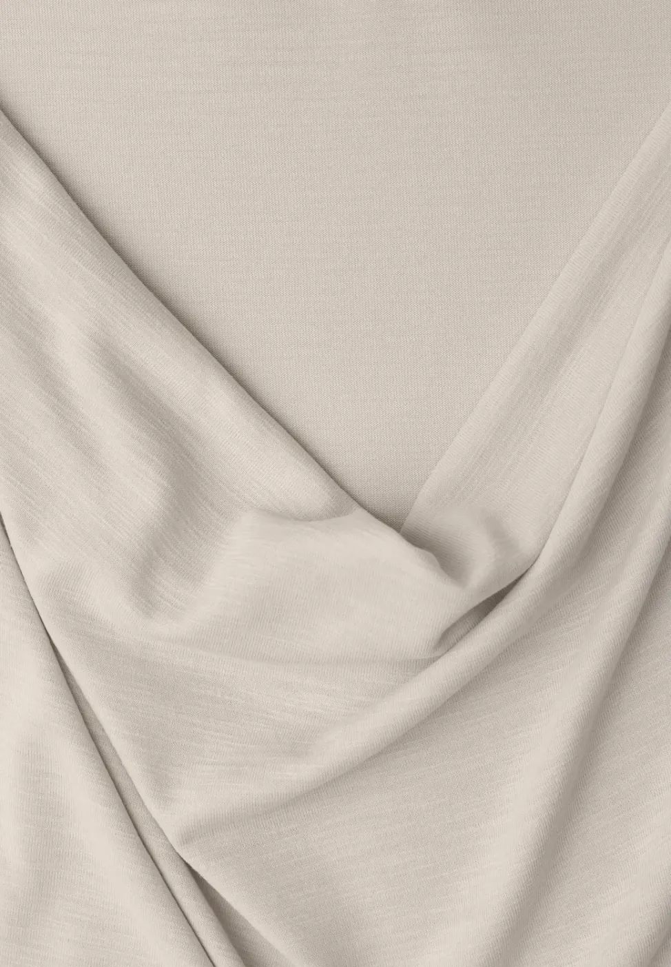 Chemise dropped shoulder avec cascade sur le devant
