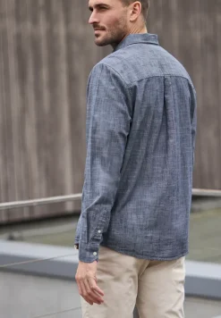 Chemise en chambray