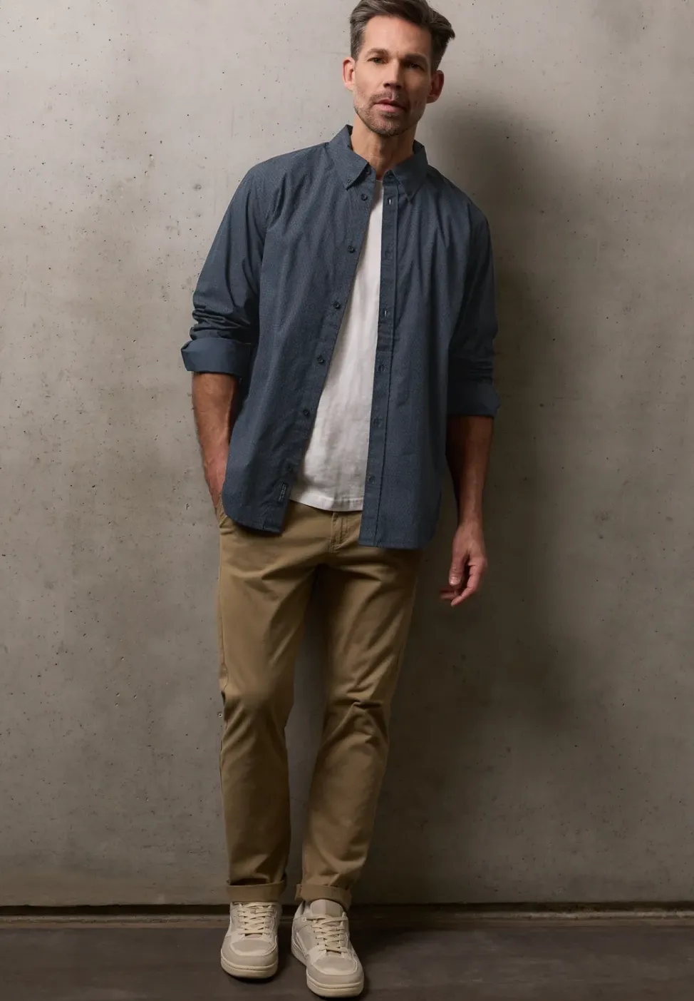 Chemise en popeline