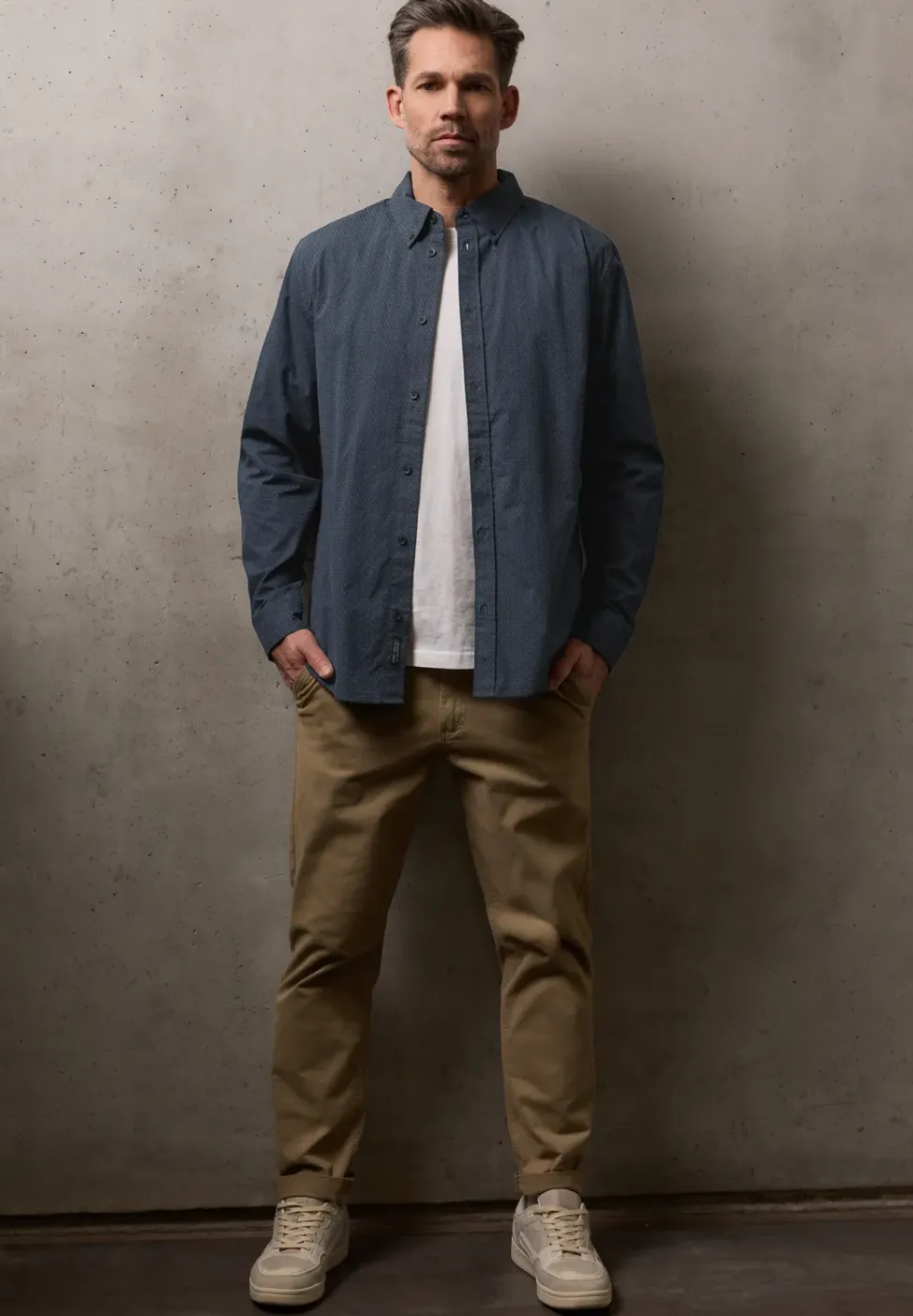 Chemise en popeline