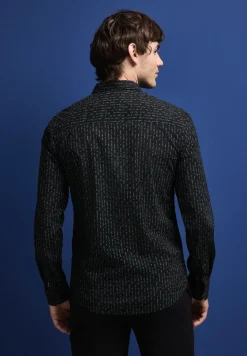 Chemise en popeline imprimée