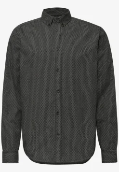 Chemise en popeline à motifs