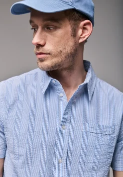 Chemise en seersucker