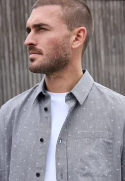 Chemise Herringbone à motifs