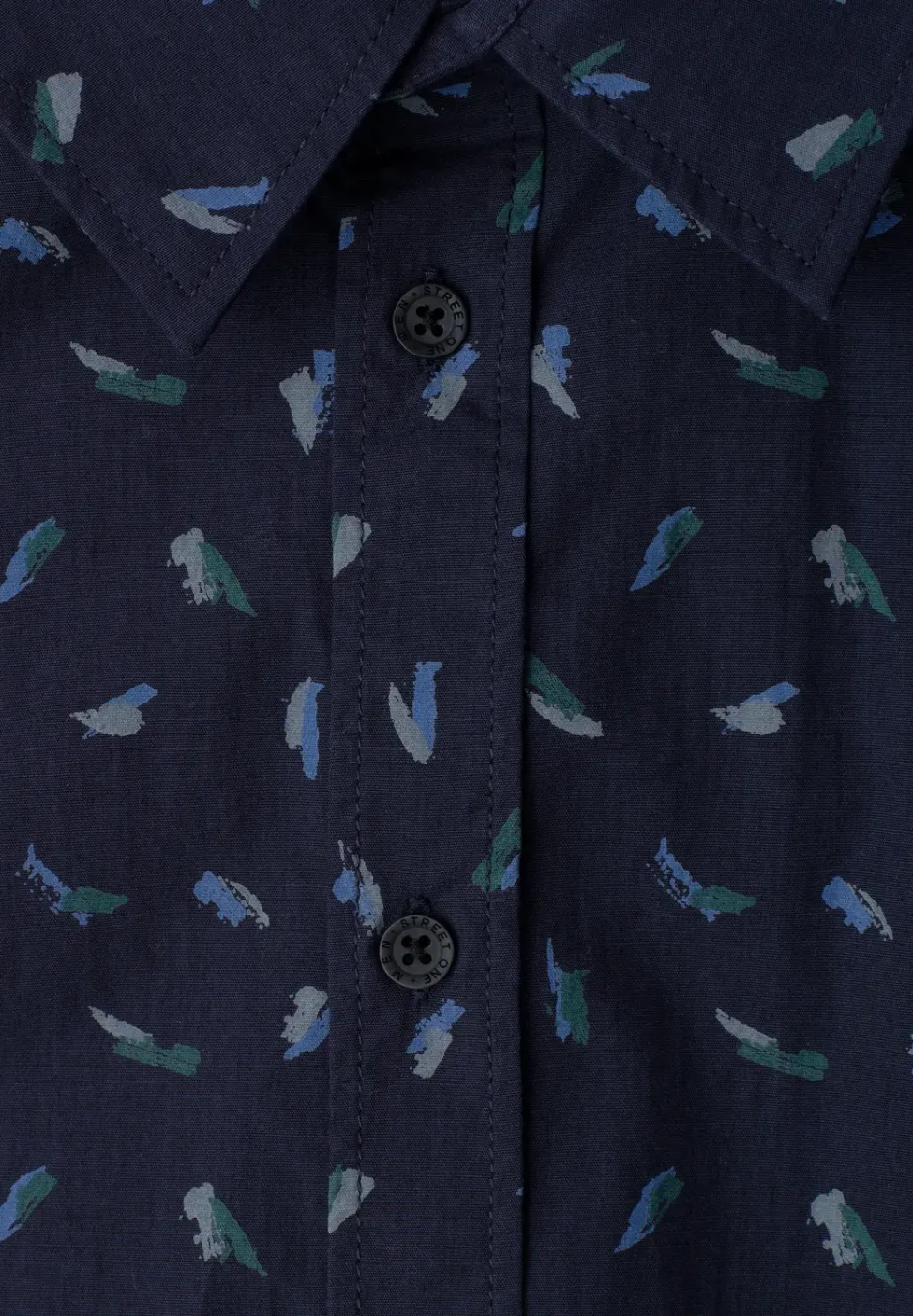 Chemise à manches courtes avec imprimé allover
