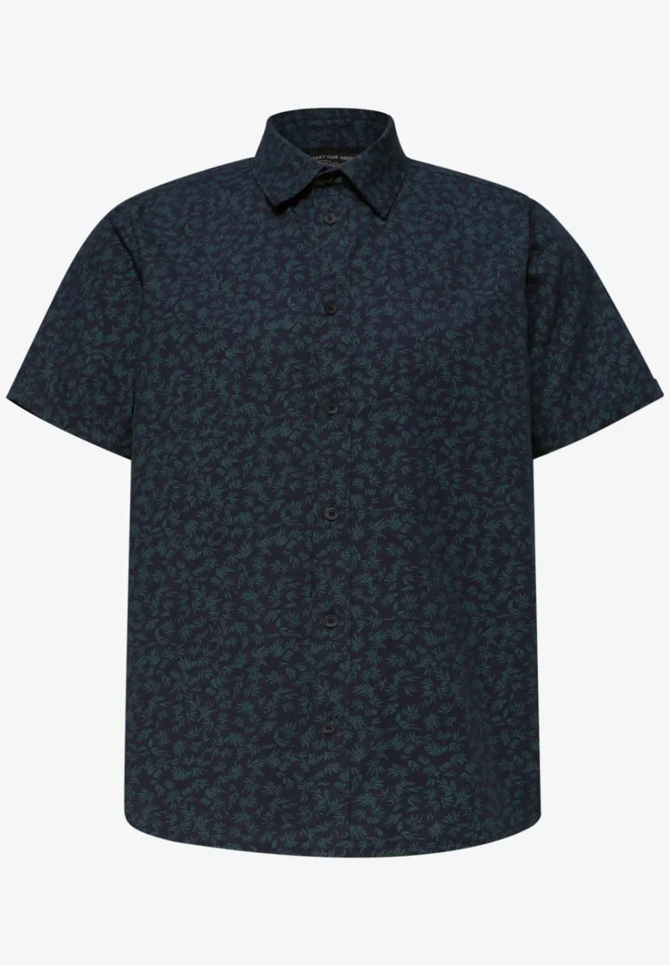 Chemise à manches courtes avec imprimé allover
