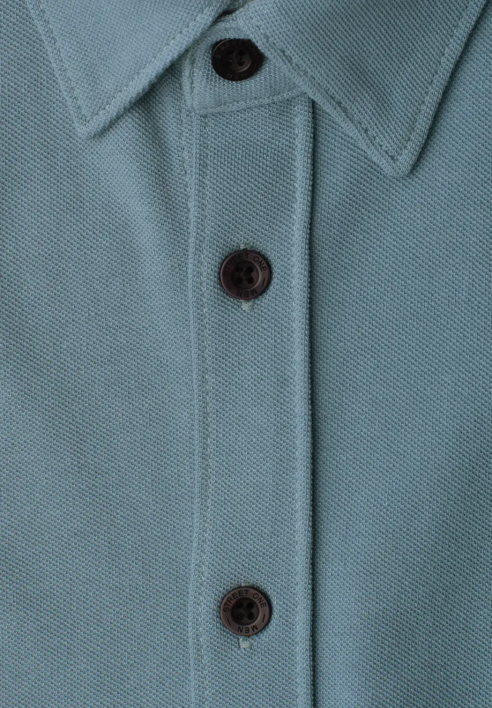 Chemise à manches courtes en qualité piquée