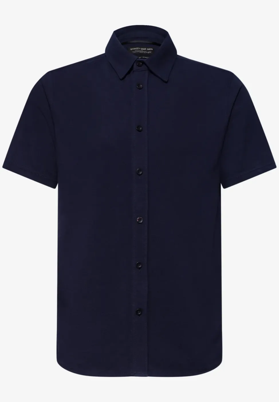Chemise à manches courtes en qualité piquée