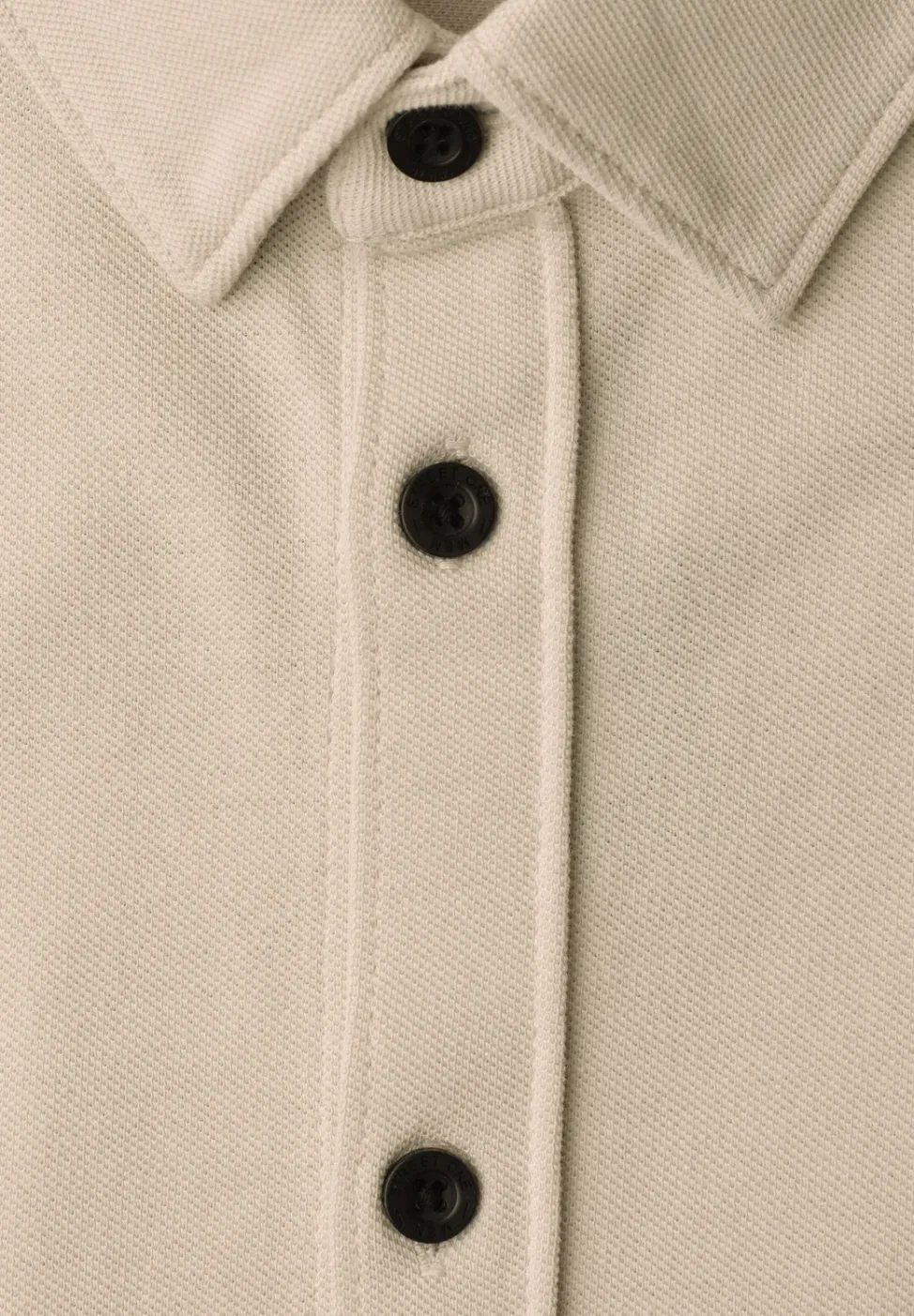 Chemise à manches courtes en qualité piquée