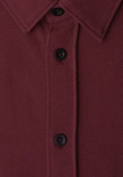 Chemise à manches courtes en qualité piquée