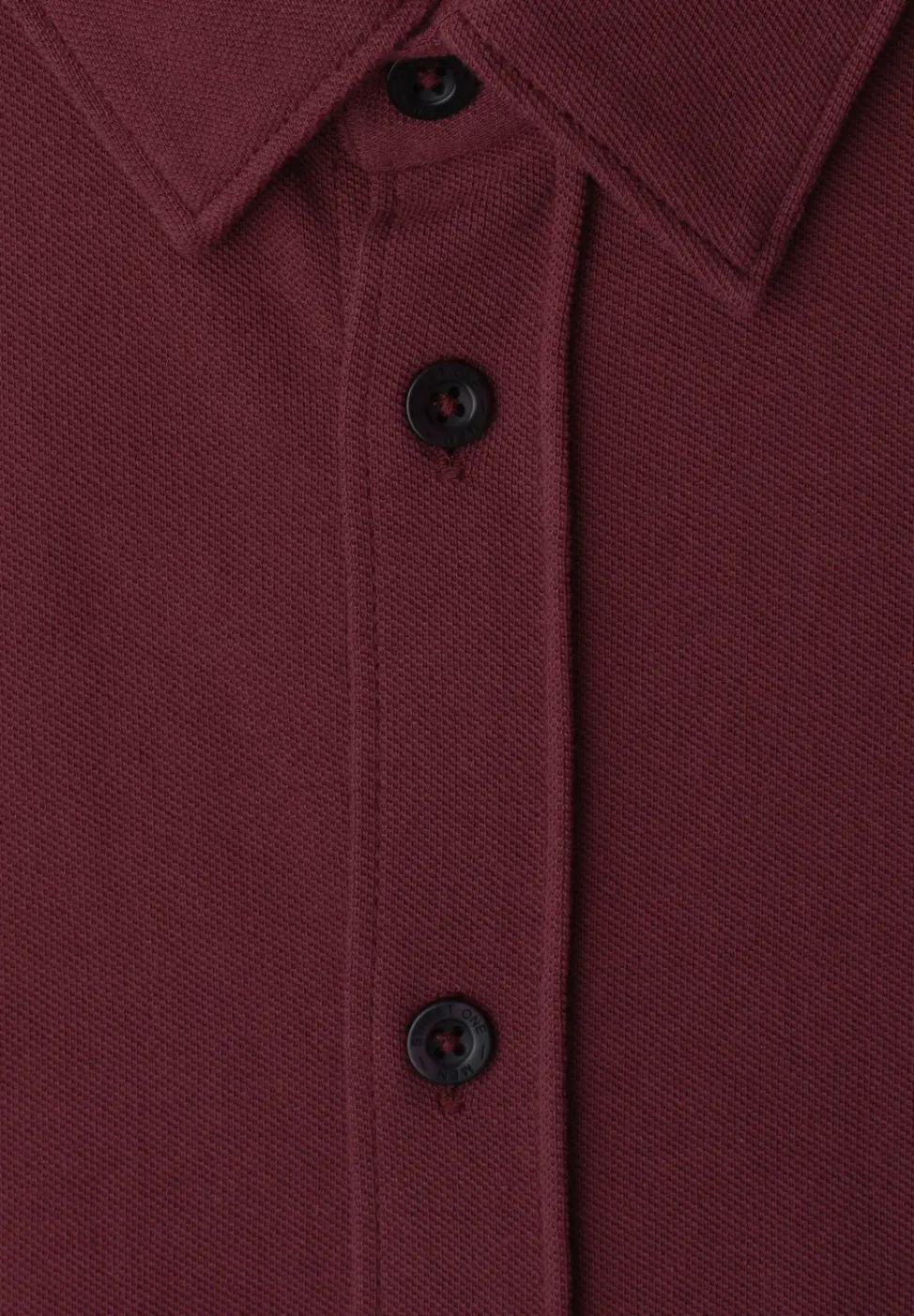 Chemise à manches courtes en qualité piquée