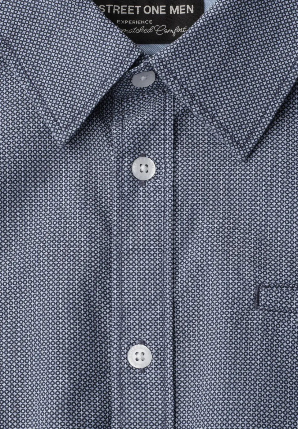 Chemise à manches courtes à imprimé minimal