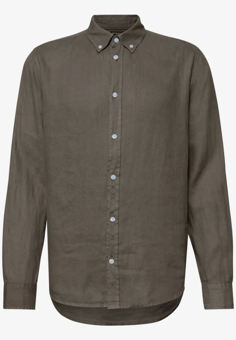 Chemise à manches longues en lin