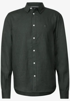 Chemise à manches longues en lin