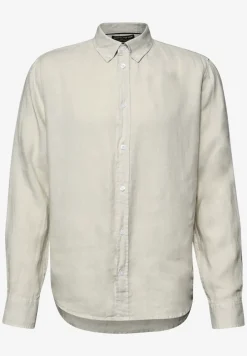 Chemise à manches longues en lin