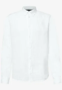 Chemise à manches longues en lin