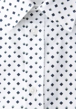 Chemise à manches longues en popeline