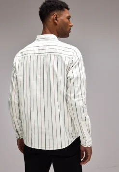 Chemise Oxford rayée