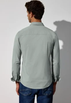 Chemise popeline slim fit