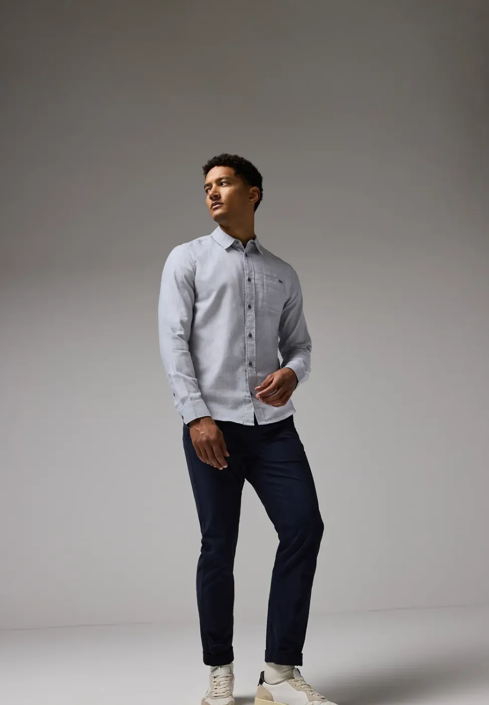 Chemise structurée slim fit