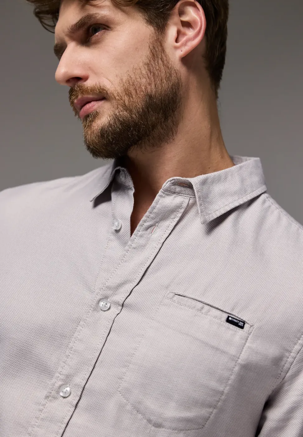 Chemise structurée slim fit