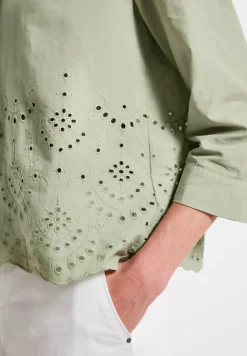Chemisier avec broderie