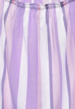Chemisier chambray à rayures