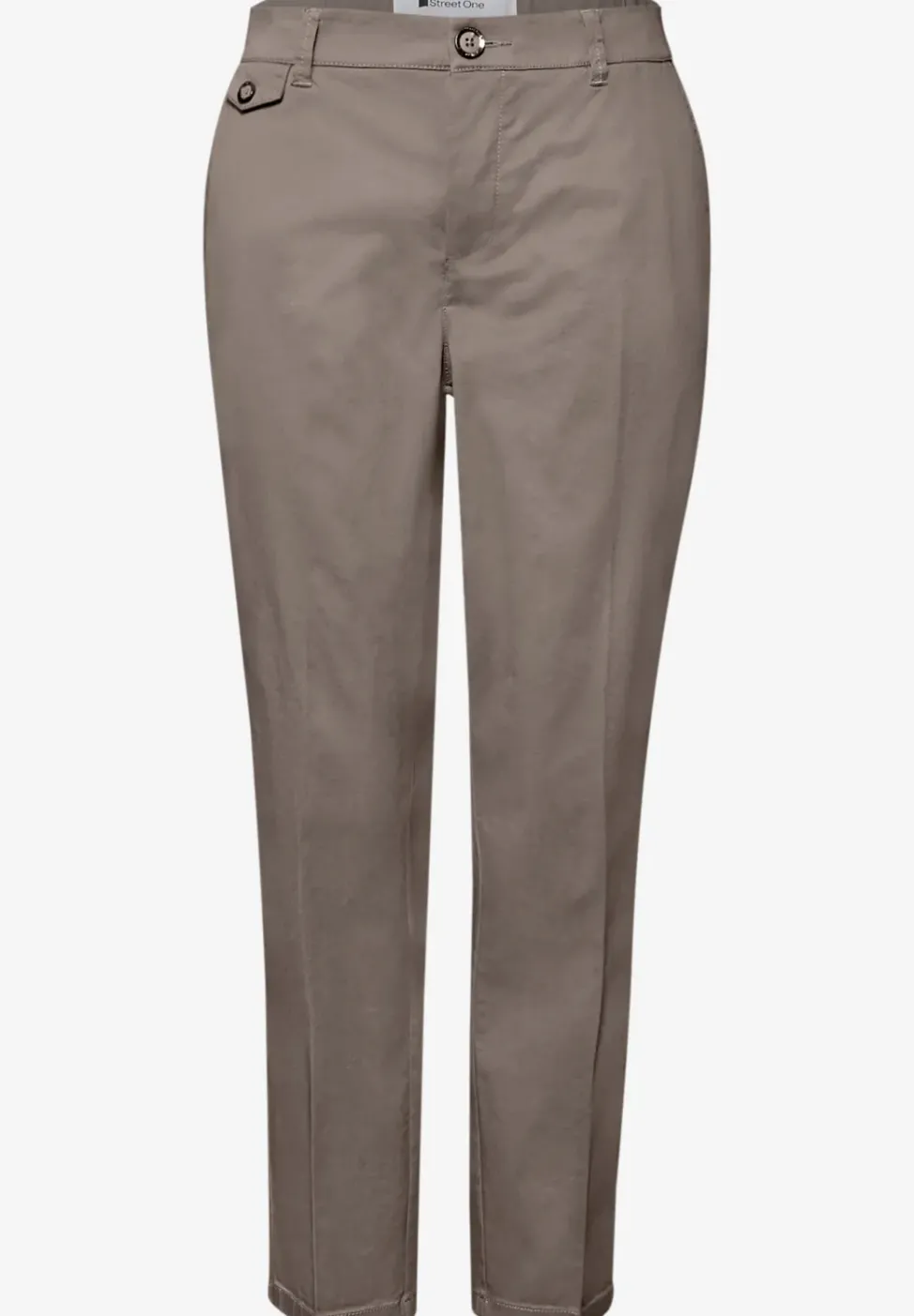 Chino en coupe casual dans une qualité douce