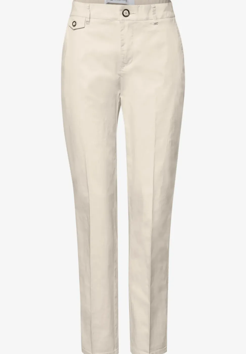 Chino en coupe casual dans une qualité douce