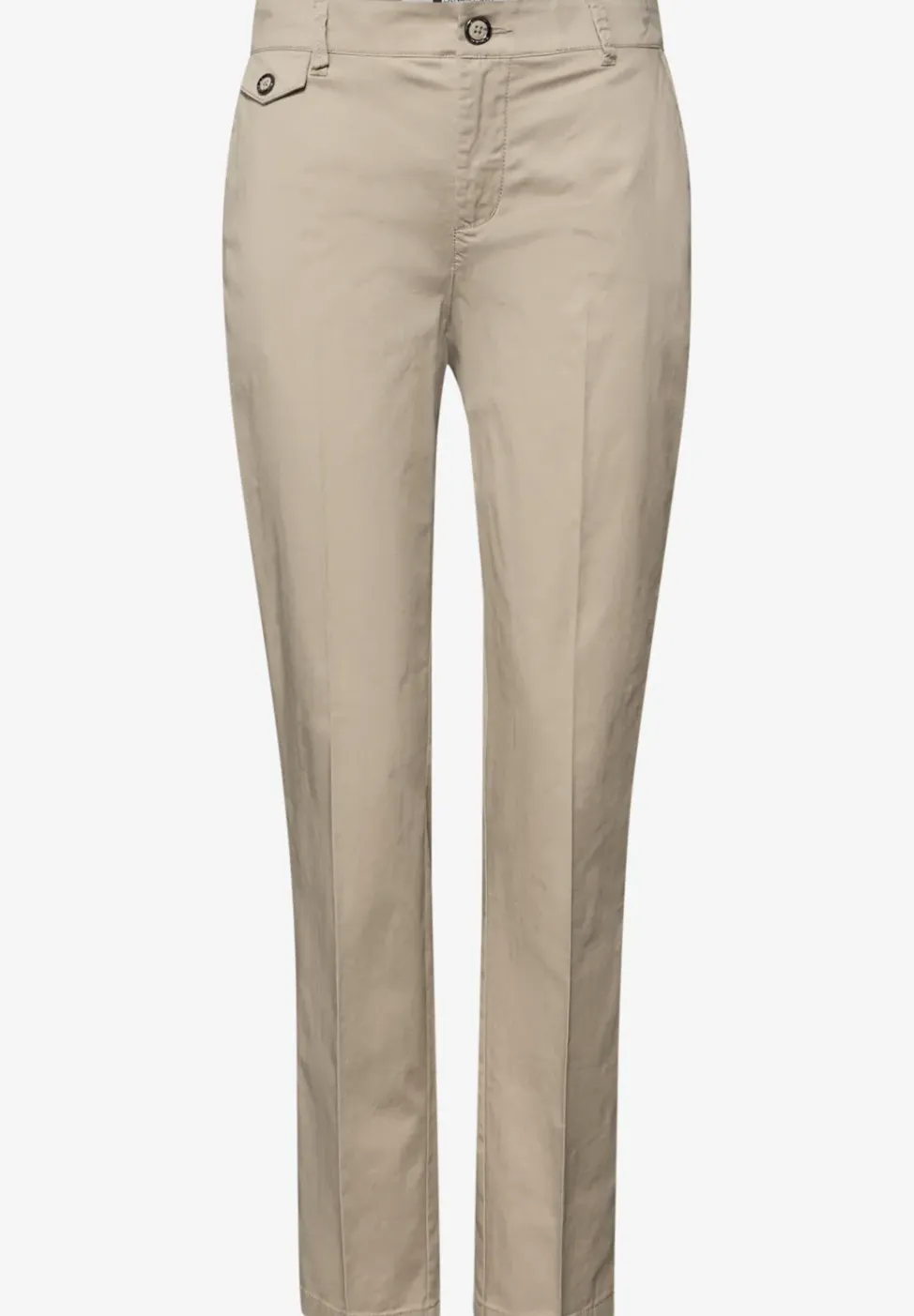 Chino en coupe casual dans une qualité douce