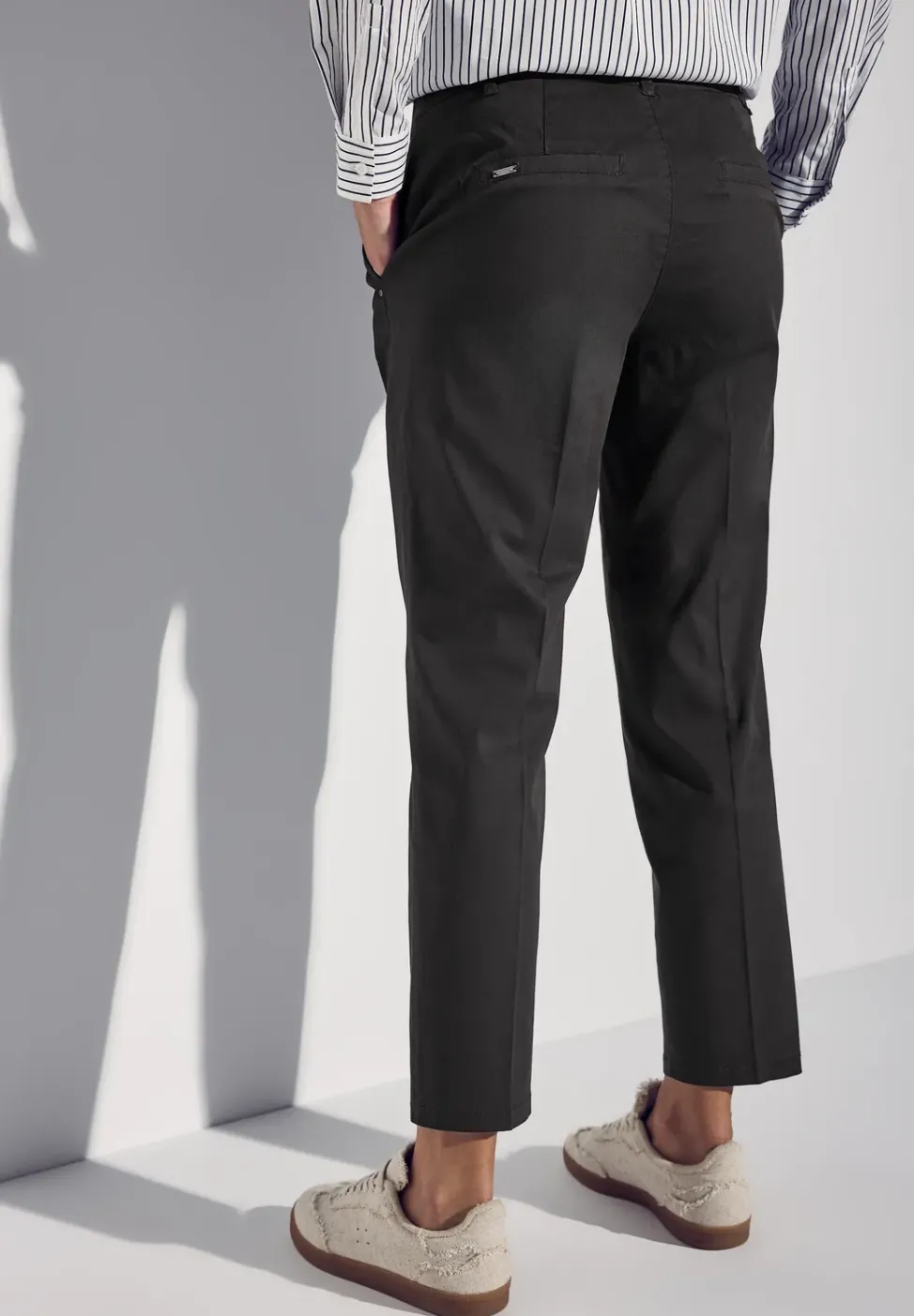 Chino en sergé doux
