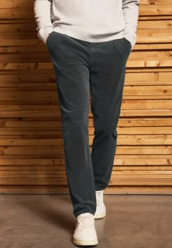 Chino en velours côtelé
