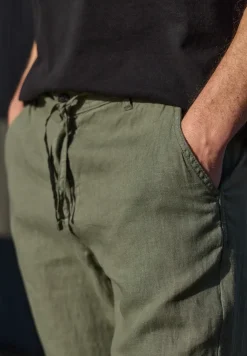 Chino Straight Legs en lin