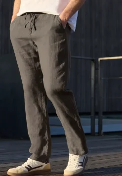 Chino Straight Legs en lin