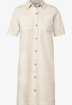 Colored Denim Robe chemisier