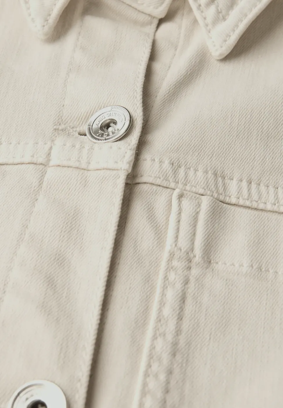 Colored Denim Robe chemisier