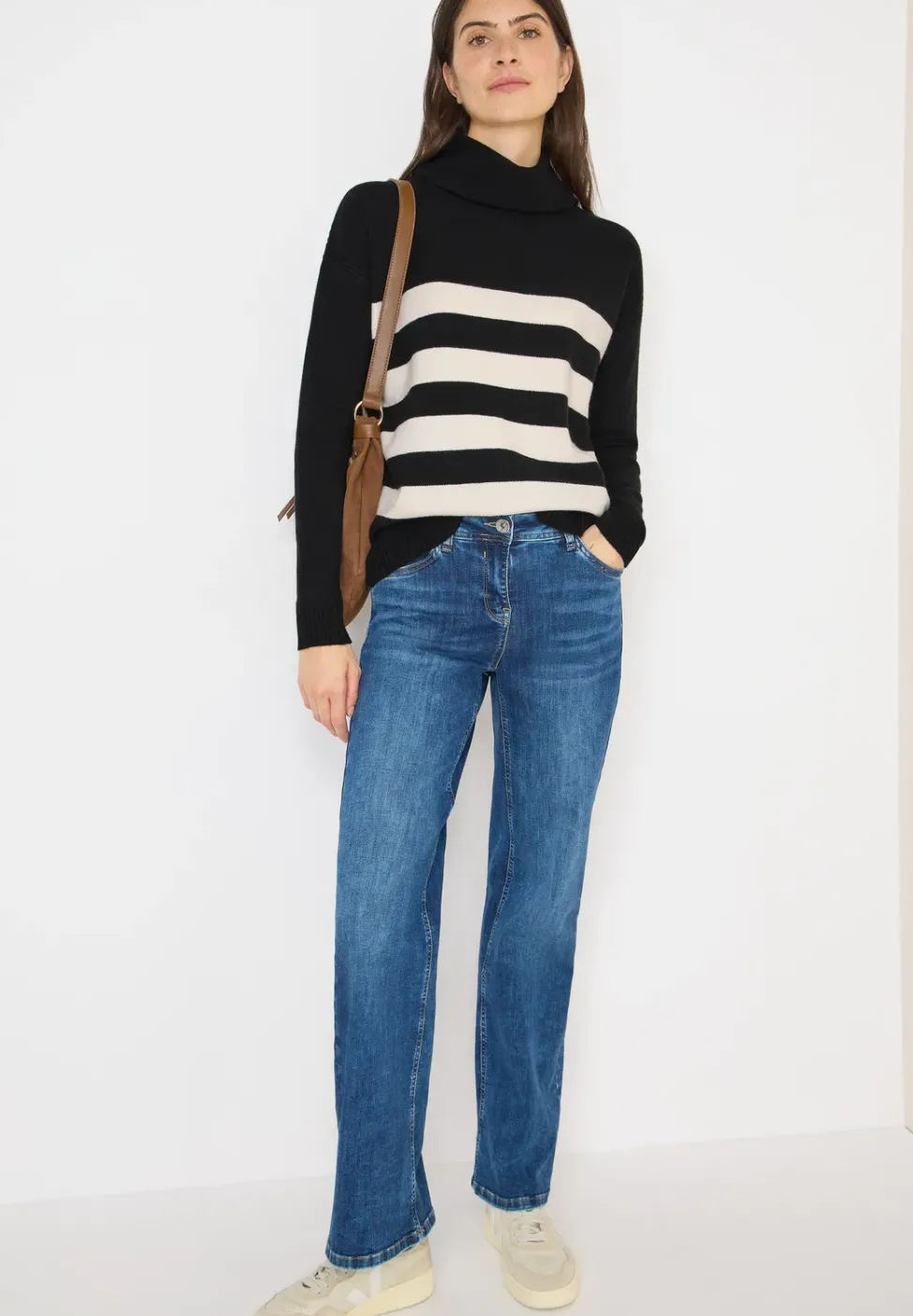 Doux pull à col roulé