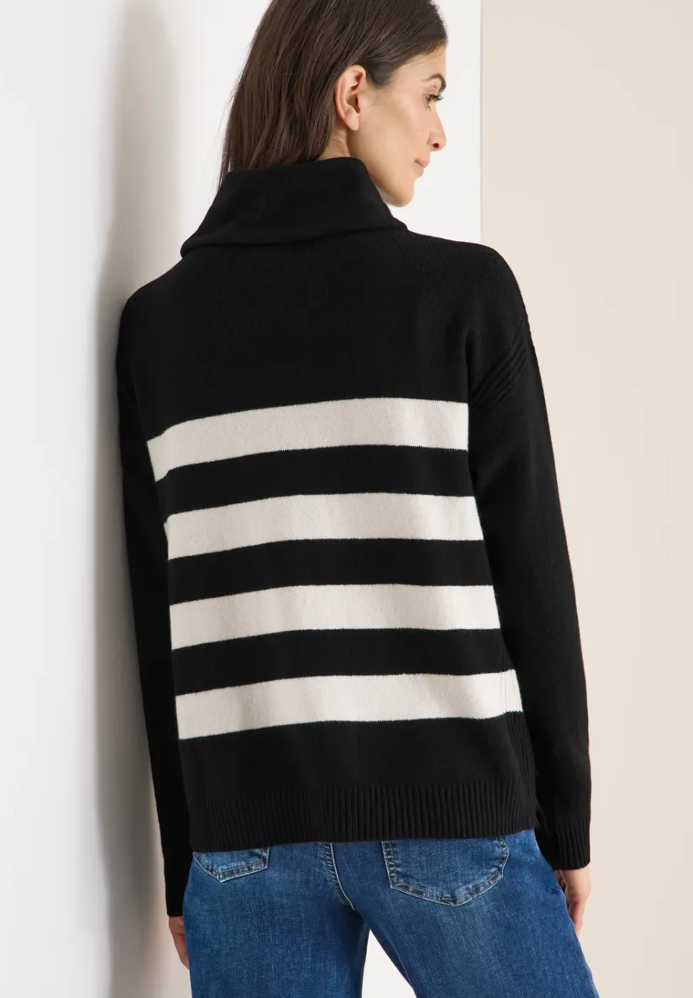 Doux pull à col roulé
