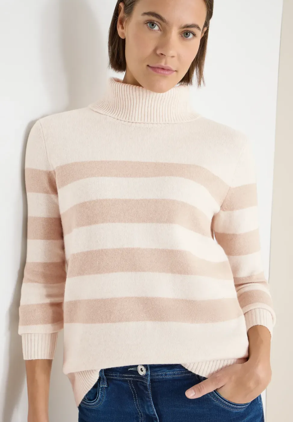 Doux pull à col roulé