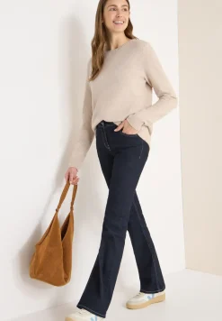 Doux pull-over en couleur unie